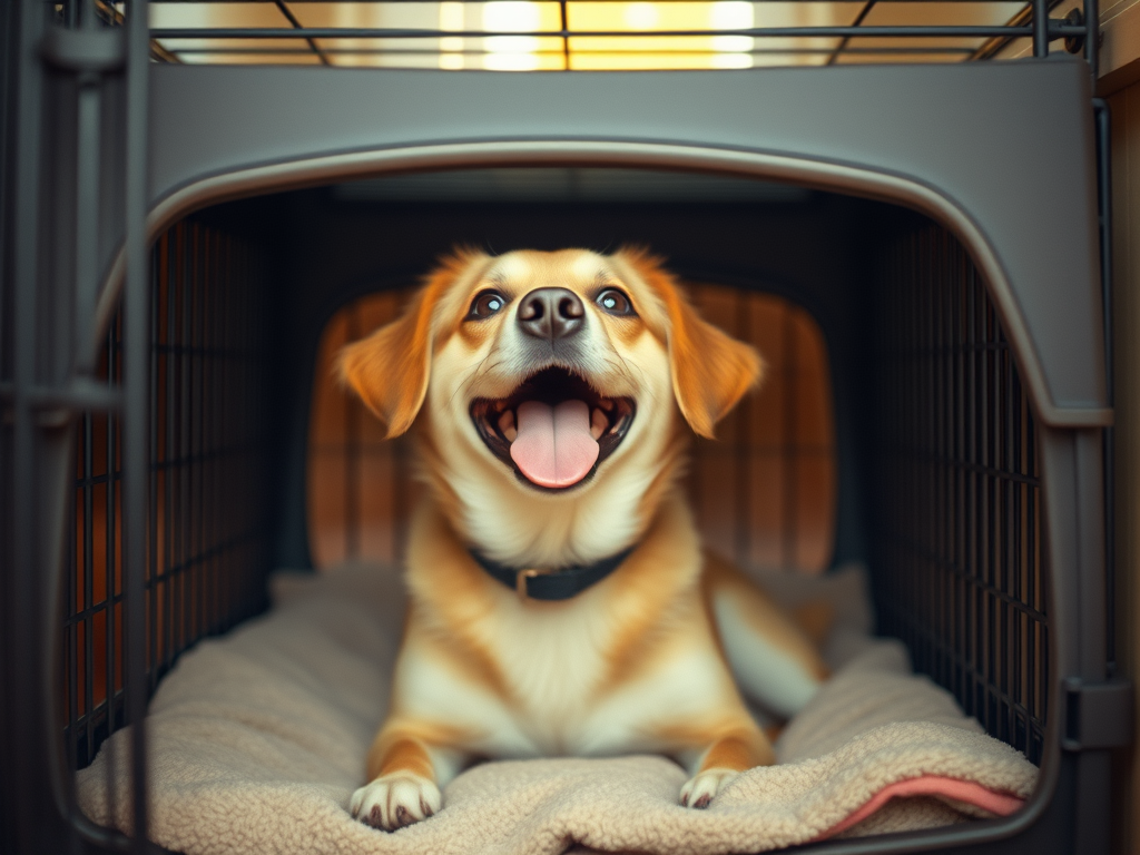 happy-dog-in-a Crate